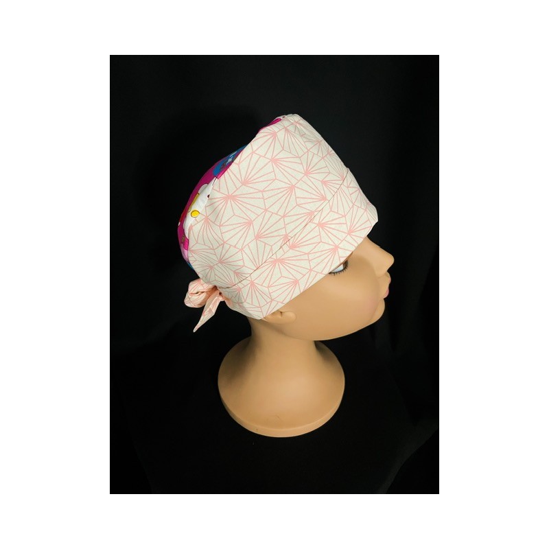 Calot bloc opératoire Hello kitty