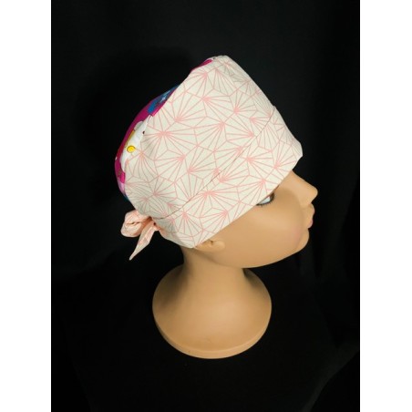 Calot bloc opératoire Hello kitty