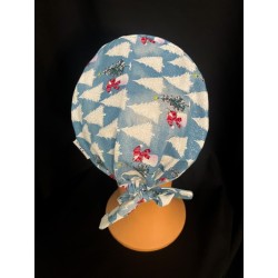 Calot médical bloc opératoire en coton – Motif Noël | Le Monde du Calot