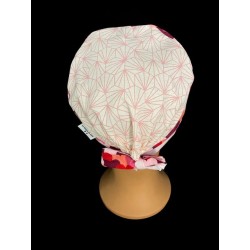 Charlotte médicale en tissu – Motif Cœur | Le Monde du Calot