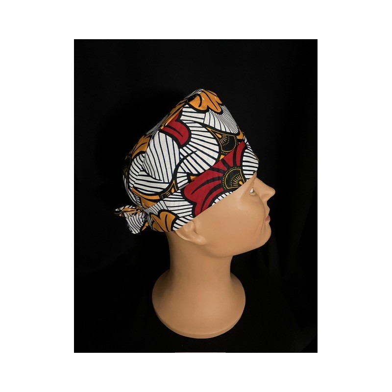 Calot Bloc opératoire Fleur D'Afrique