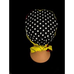 Calot médical bloc opératoire en coton – Motif Afrik | Le Monde du Calot