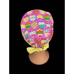 Calot médical en coton – Motif Grey’s Anatomie Œuf de Pâques | Le Monde du Calot