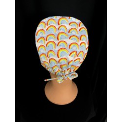 Calot médical en coton – Motif Grey’s Anatomie Arc-en-ciel | Le Monde du Calot