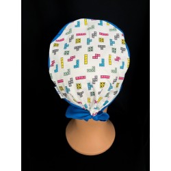 Calot médical en coton – Motif Grey’s Anatomie Tetris | Le Monde du Calot