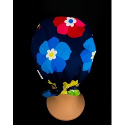 Calot médical dentiste en coton – Motif fleurs | Le Monde du Calot