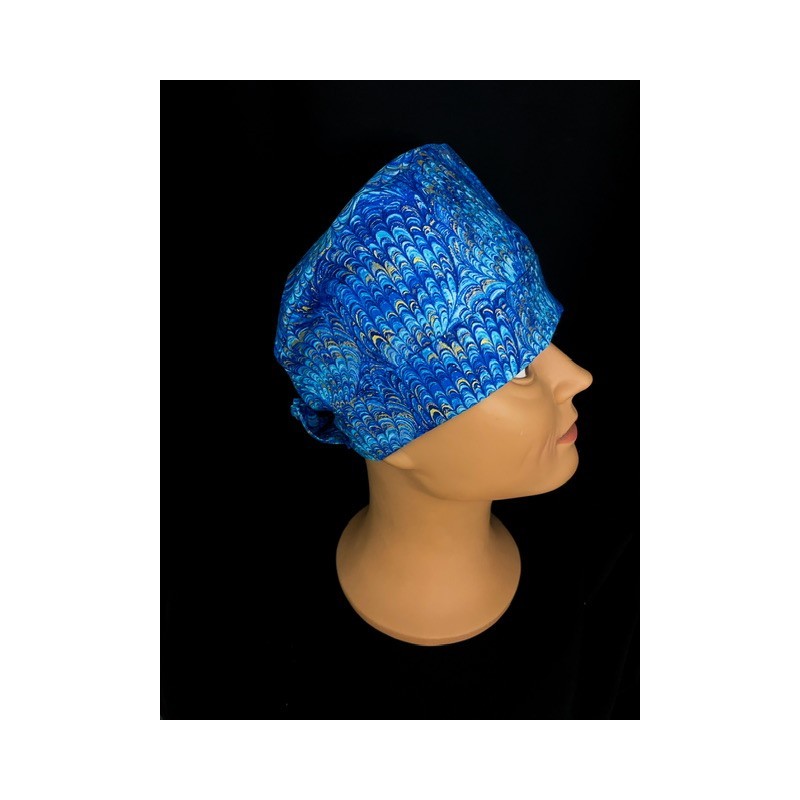 Calot dentiste Paon Bleu