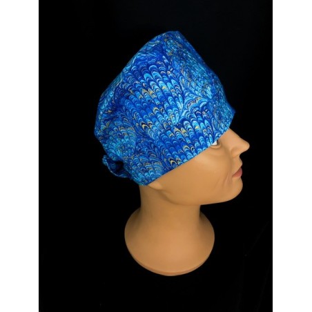 Calot dentiste Paon Bleu