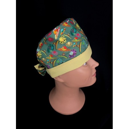 Calot bloc opératoire Chapeaux colorés