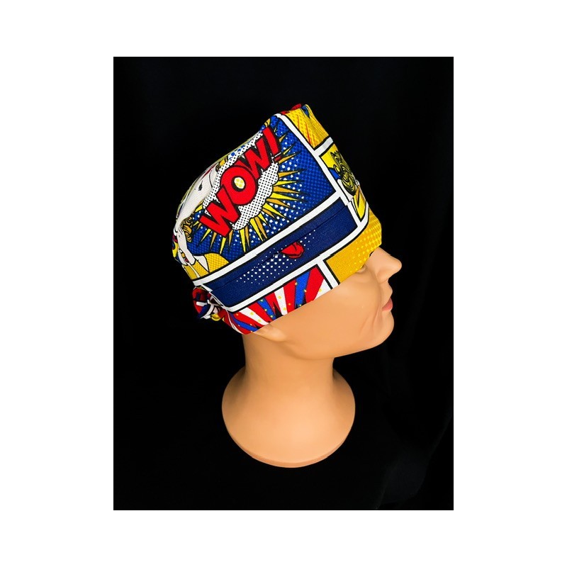 Calots médicaux en coton – Créations artisanales pour le bloc opératoire