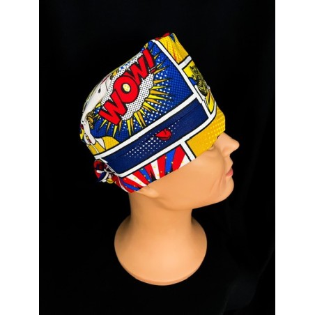 Calots médicaux en coton – Créations artisanales pour le bloc opératoire