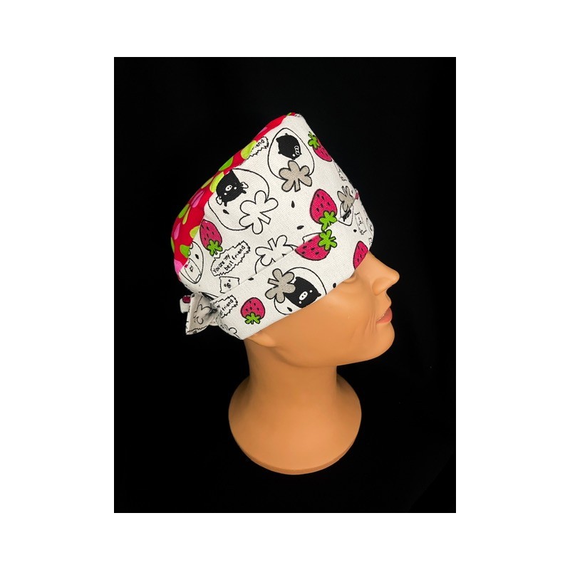 Calot médical Best Friends en coton couvrant – Confort et style | Le Monde du Calot