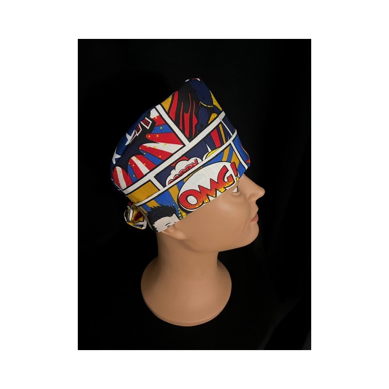 Calot médical chirurgien en coton – Super Héros | Le Monde du Calot