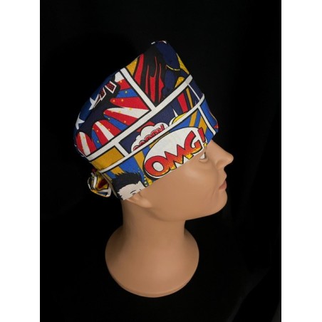 Calot médical chirurgien en coton – Super Héros | Le Monde du Calot