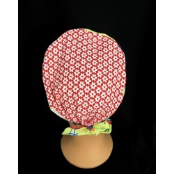 Calot bloc opératoire en coton – Motif Polito – Taille adulte unisexe