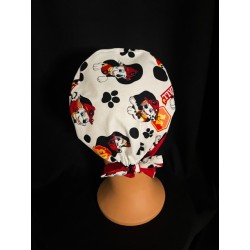 Coiffe de chirurgien en coton – Motif Marshall | Le Monde du Calot